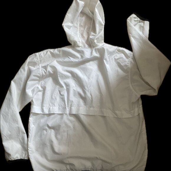 Sidequest '90s White Oversized Casual Windbreaker - Picture 3 of 15